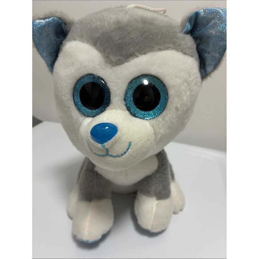 Scent Sations Plush Husky with Sparkling Blue Accents